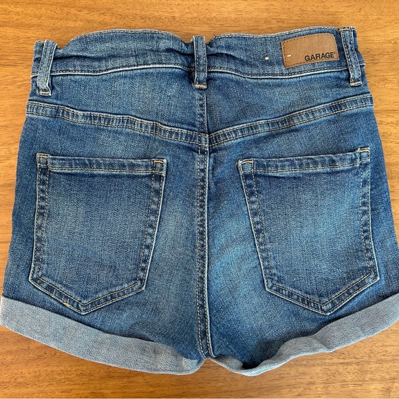 Garage Distressed Jean Shorts - Picture 2 of 3